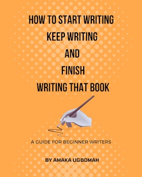 How to Start Writing, Keep Writing and Finish Writing that Book